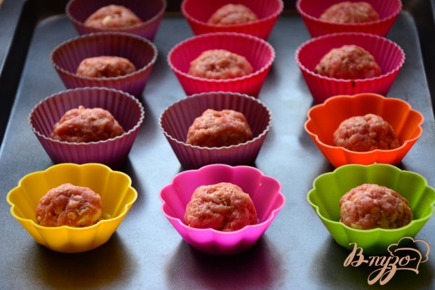 Фрикадельки овсяно-мясные в корзиночке Фрикадельки овсяно-мясные в корзиночке