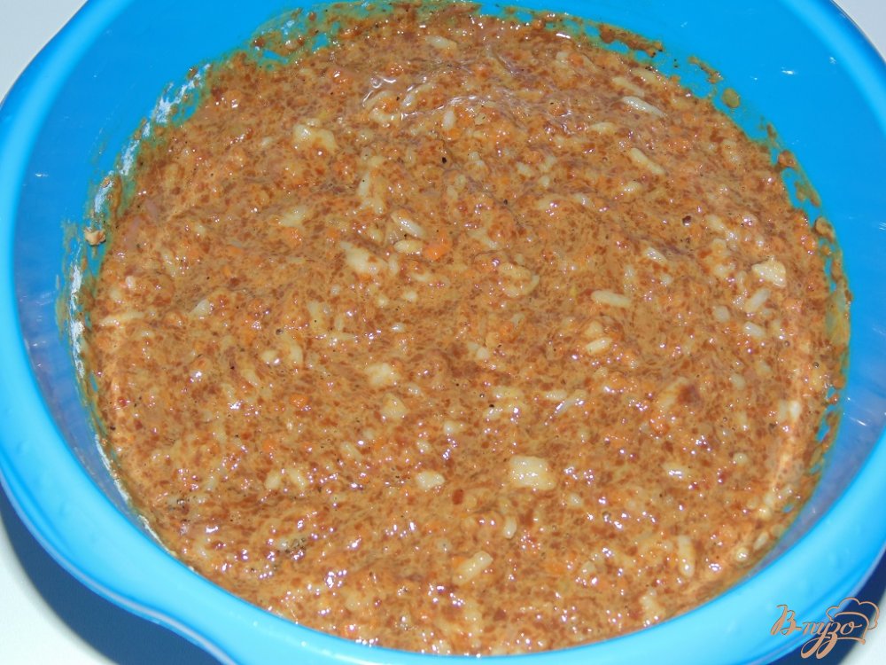 Печеночные котлеты с овощами и рисом Печеночные котлеты с овощами и рисом