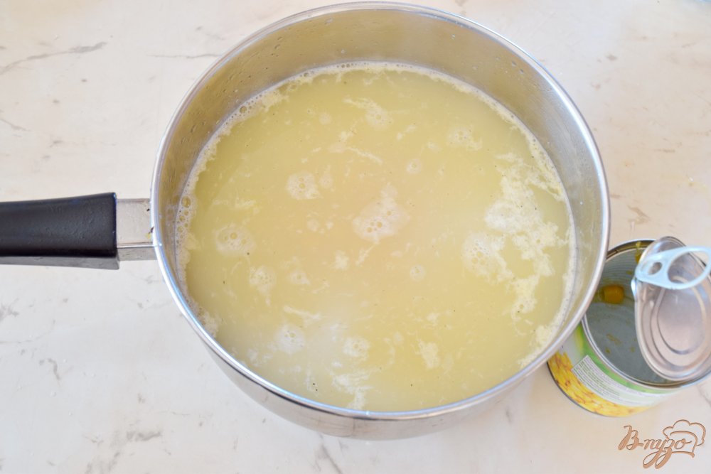 Китайский кукурузный суп Китайский кукурузный суп