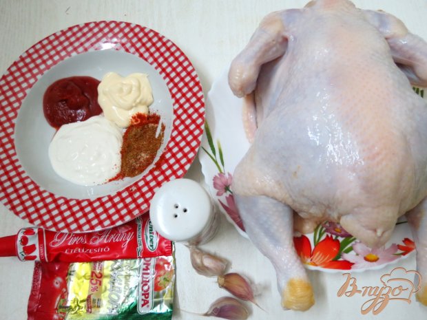 Курица на бутылке Курица на бутылке