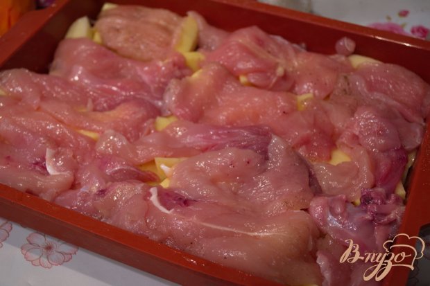Картофель с куриными отбивными в духовке Картофель с куриными отбивными в духовке