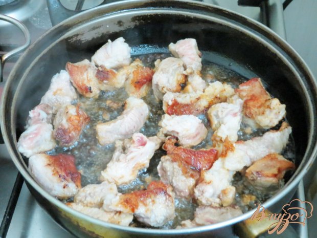 Мачанка из свинины с колбасой и сметаной Мачанка из свинины с колбасой и сметаной