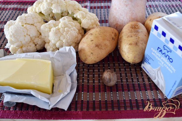 Пюре из картофеля и цветной капусты Пюре из картофеля и цветной капусты
