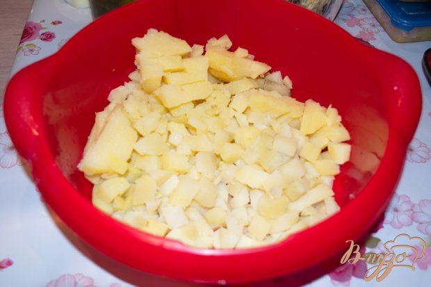Винегрет с заправкой и грибами Винегрет с заправкой и грибами