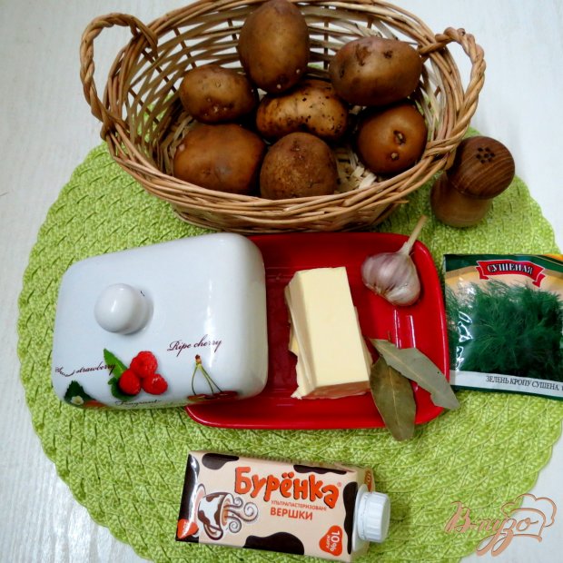 Картофельное пюре со сливками Картофельное пюре со сливками