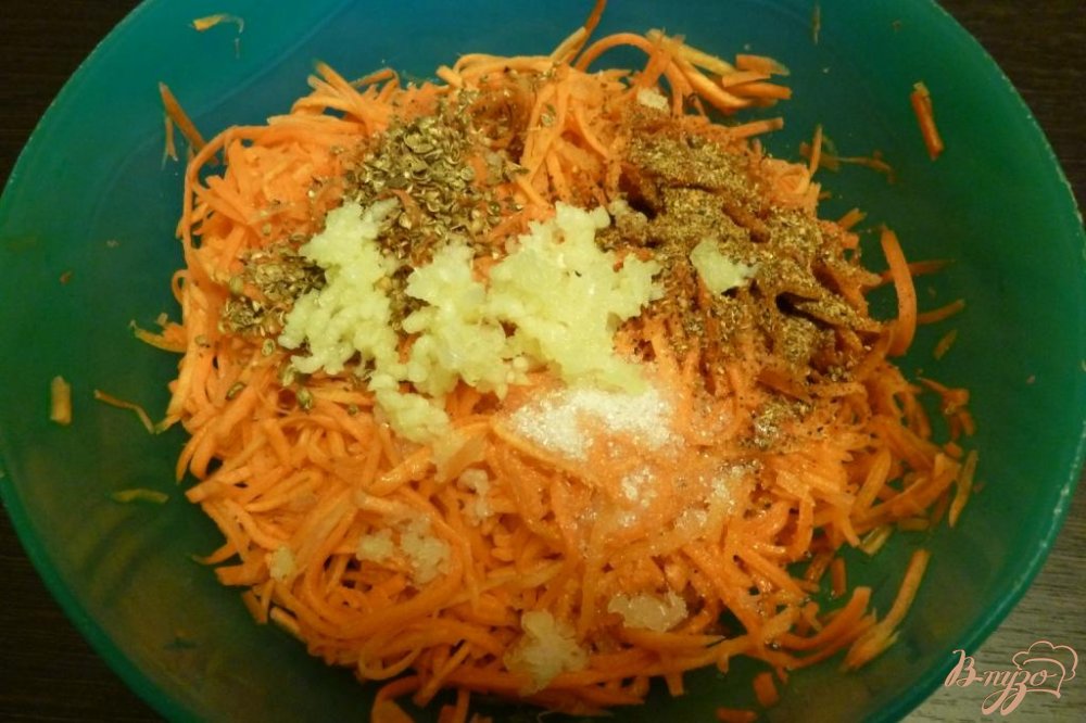 Морковь по-корейски Морковь по-корейски