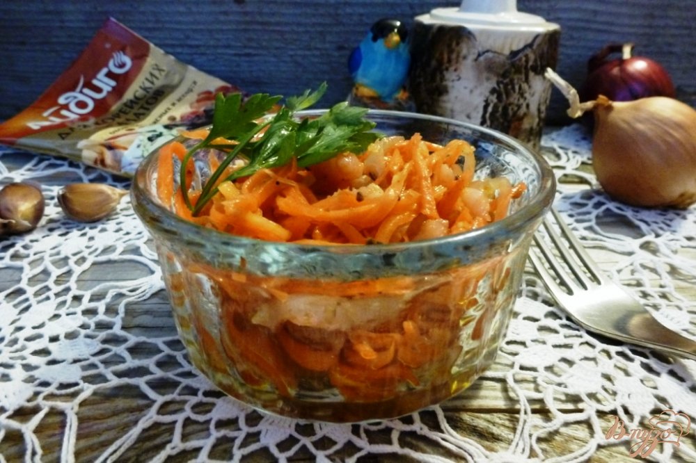 Морковь по-корейски Морковь по-корейски