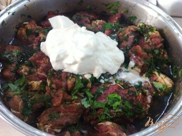 Мясо в травах и специях по грузински Мясо в травах и специях по грузински