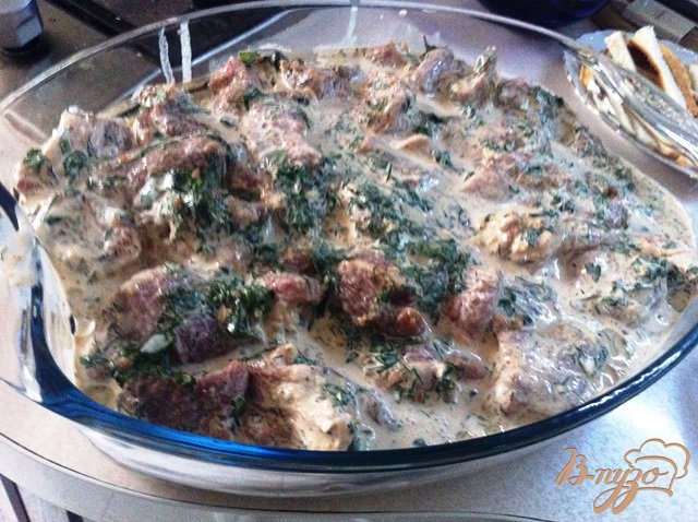 Мясо в травах и специях по грузински Мясо в травах и специях по грузински