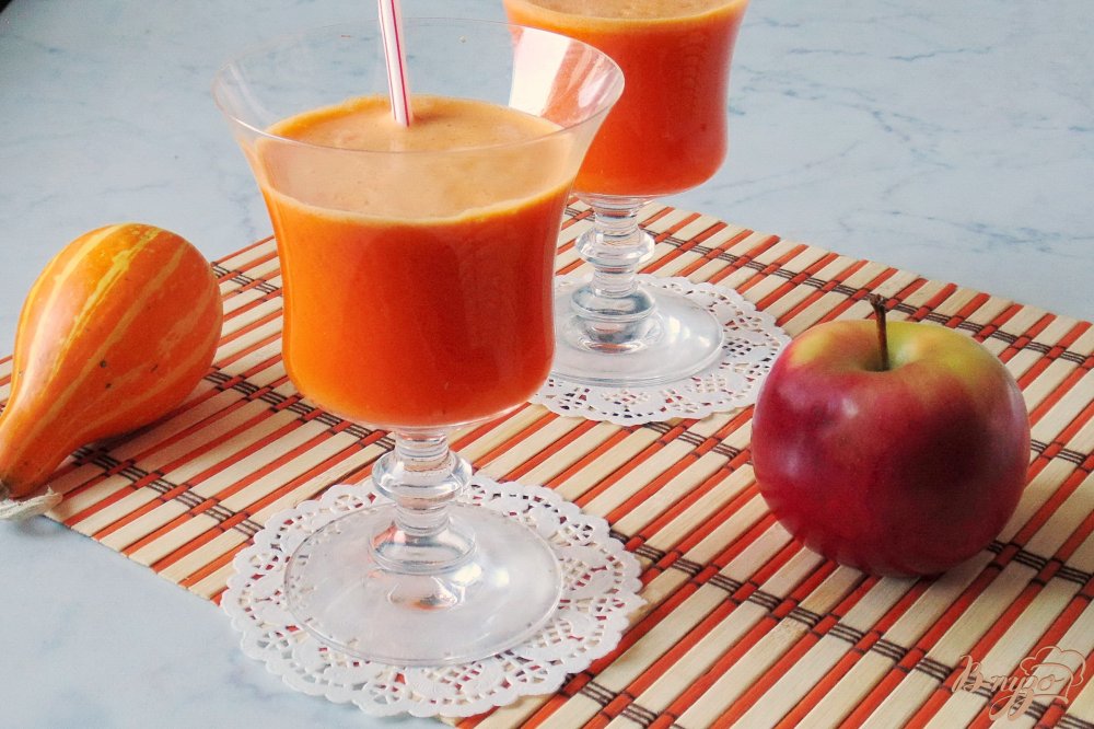 Микс из тыквы, яблока и моркови Микс из тыквы, яблока и моркови