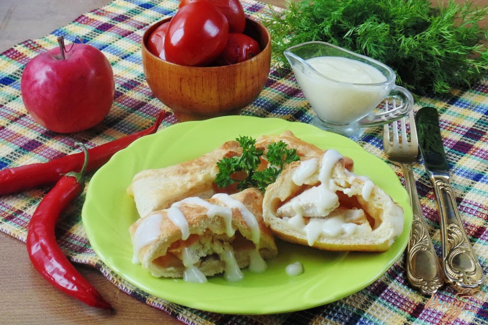 Куриная грудка по-нормандски Куриная грудка по-нормандски