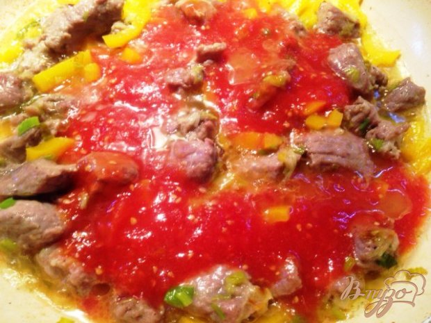 Паста с соусом из свинины Паста с соусом из свинины