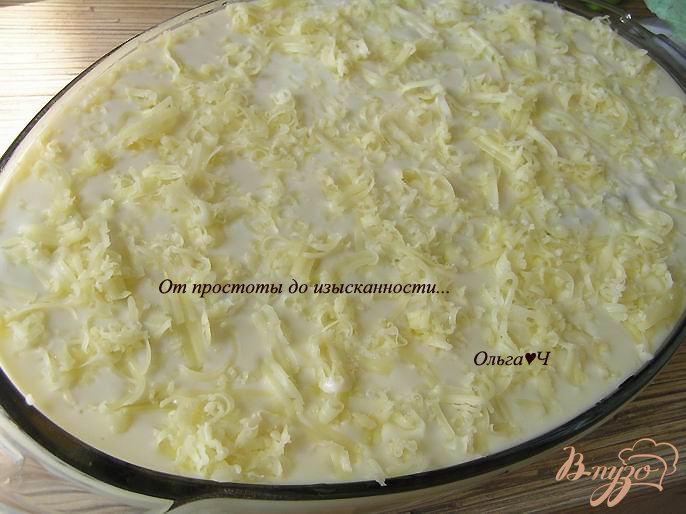 Греческая мусака под соусом морне Греческая мусака под соусом морне