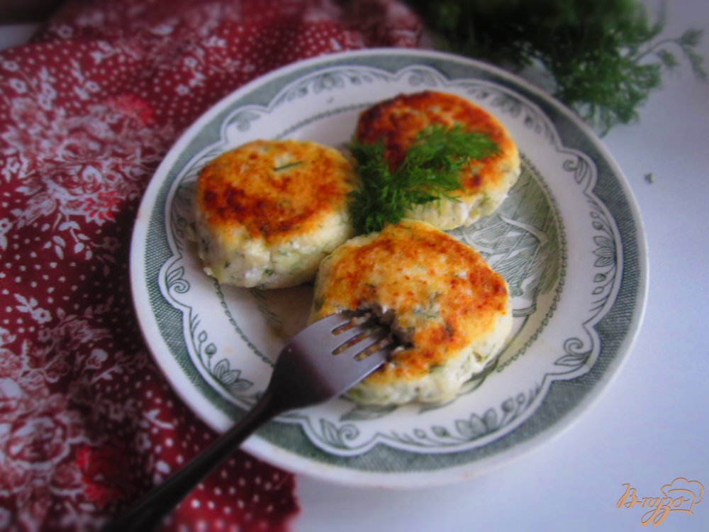 Сырники с укропом Сырники с укропом