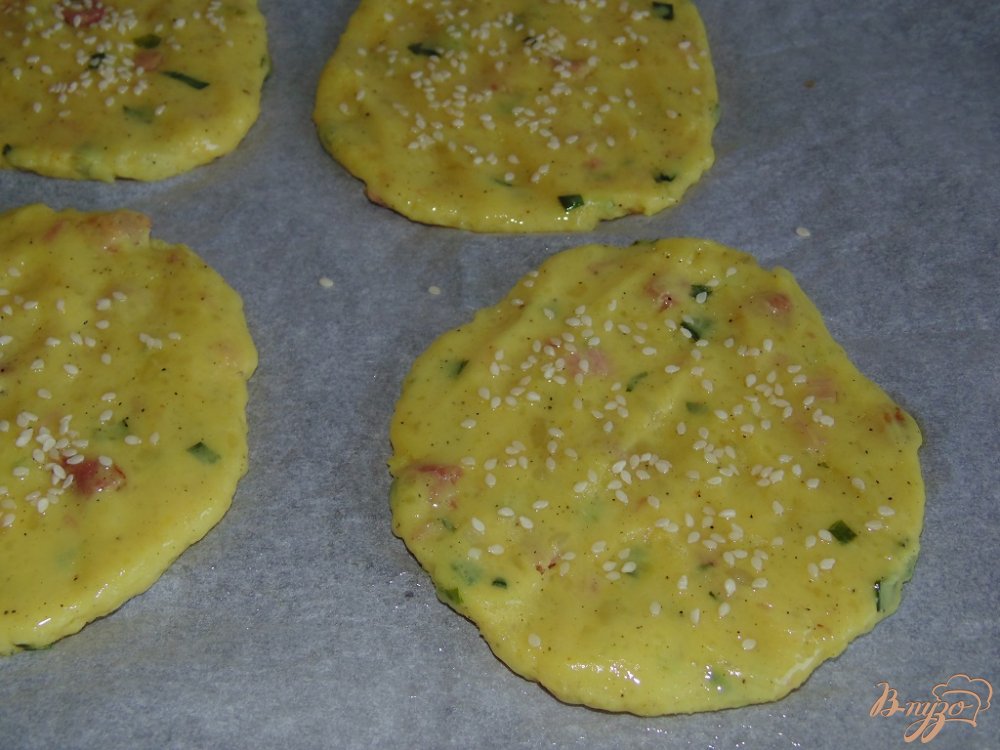 Картофельные лепешки с ветчиной и зеленым луком Картофельные лепешки с ветчиной и зеленым луком