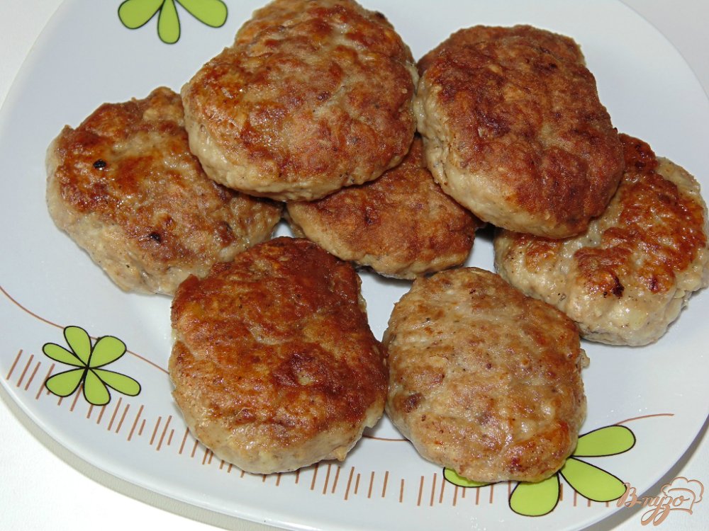 Котлеты из мяса утки с овсяными хлопьями Котлеты из мяса утки с овсяными хлопьями