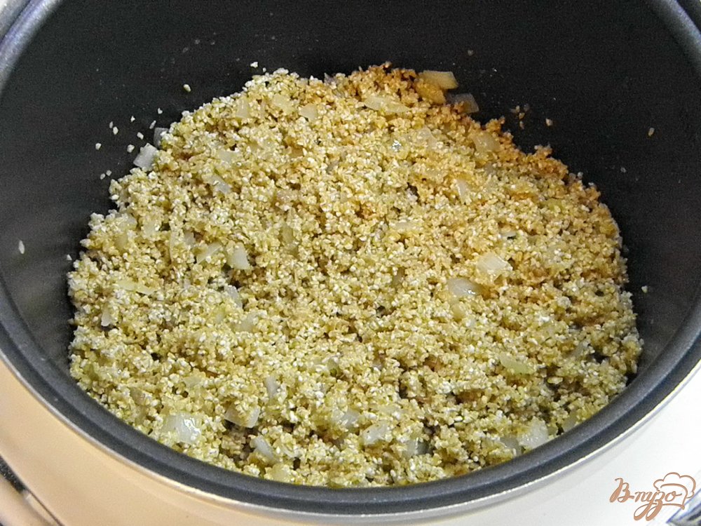 Каша Артек со шкварками и луком Каша Артек со шкварками и луком