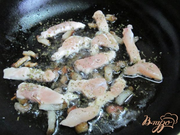 Курица с пшеном и помидором Курица с пшеном и помидором