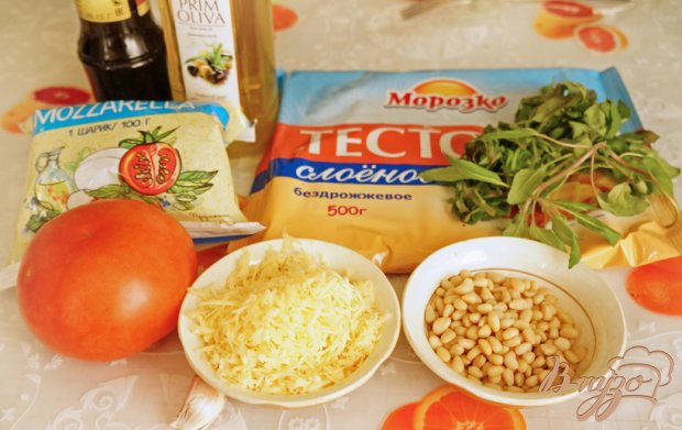 Закусочный торт Капрезе Закусочный торт Капрезе