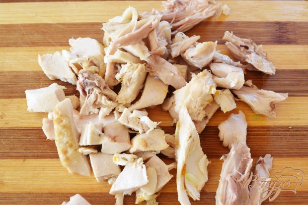 Подлива с курицей и шампиньонами Подлива с курицей и шампиньонами