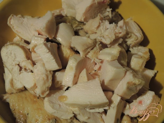 Суп с запеченной курицей Суп с запеченной курицей