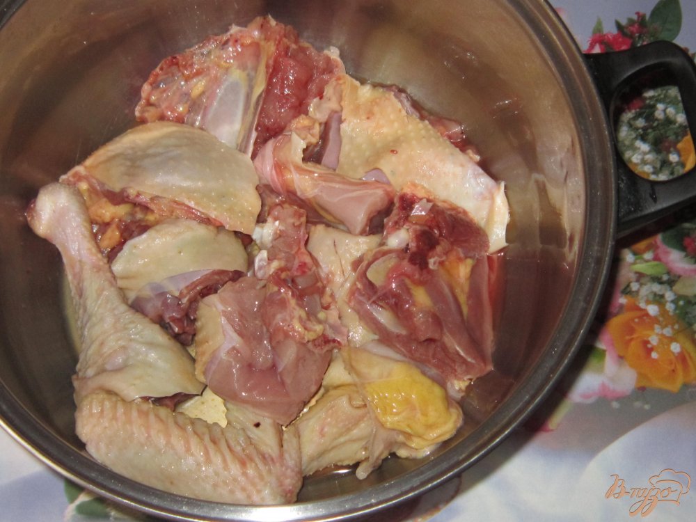 Борщ из домашней курочки Борщ из домашней курочки
