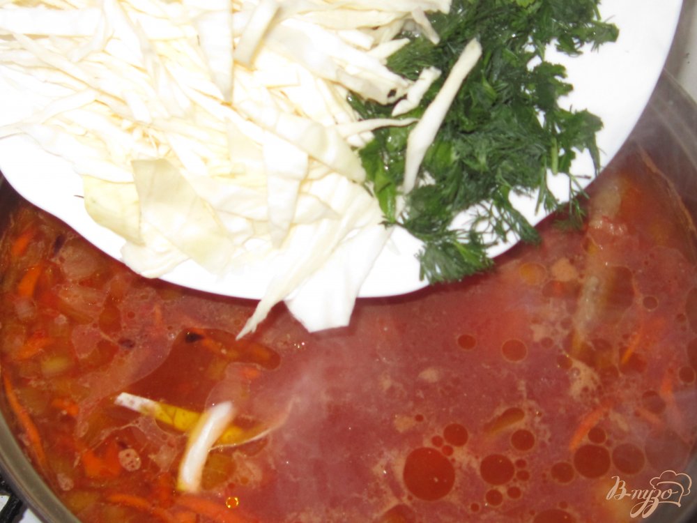 Борщ из домашней курочки Борщ из домашней курочки