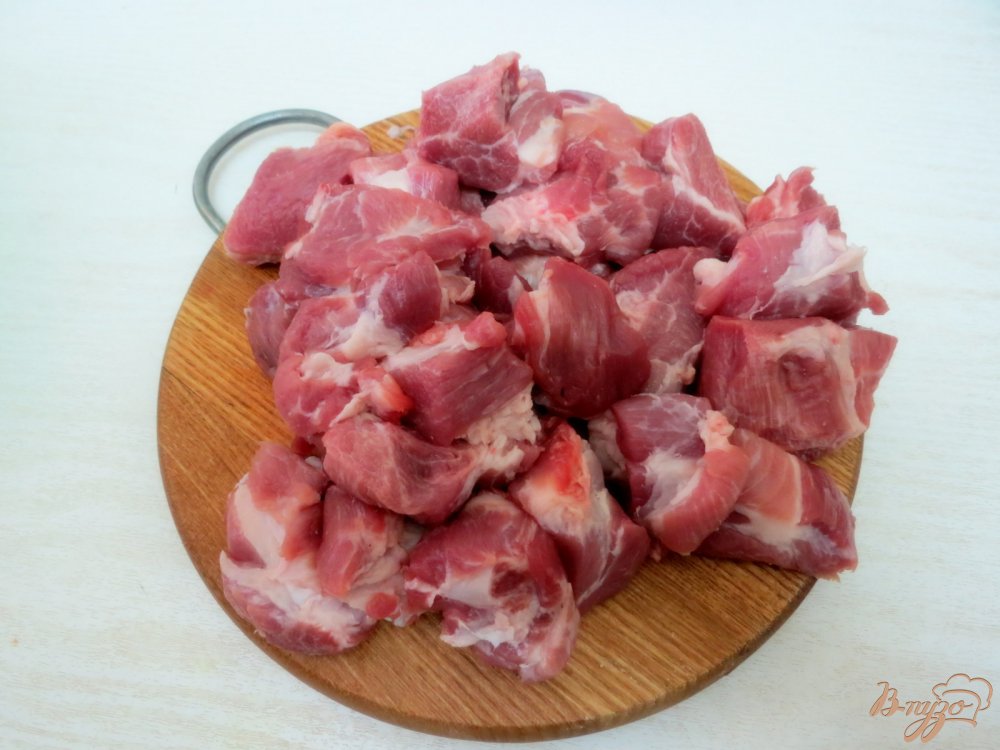 Свинина с овощами Свинина с овощами