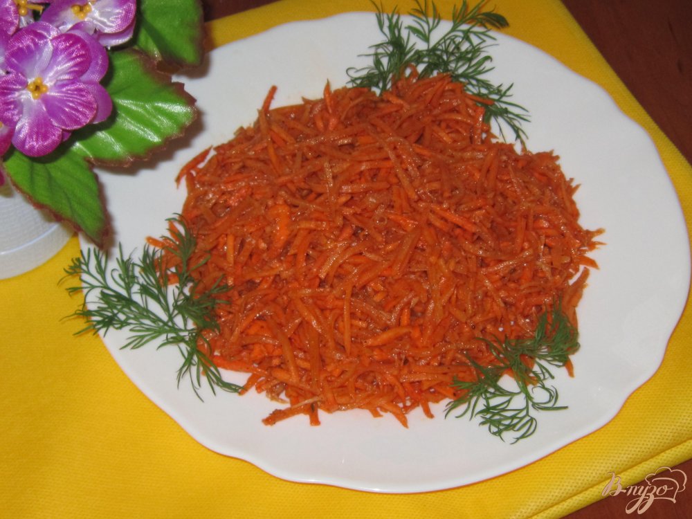 Морковь по-корейски Морковь по-корейски
