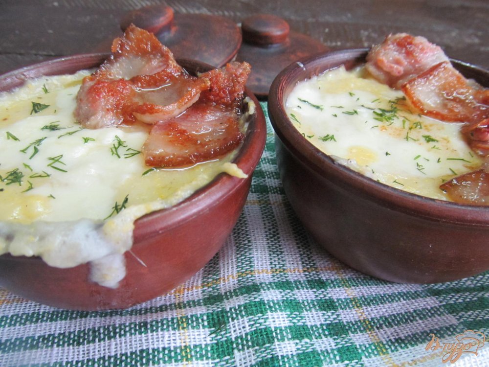 Банош из кукурузной крупы с брынзой Банош из кукурузной крупы с брынзой