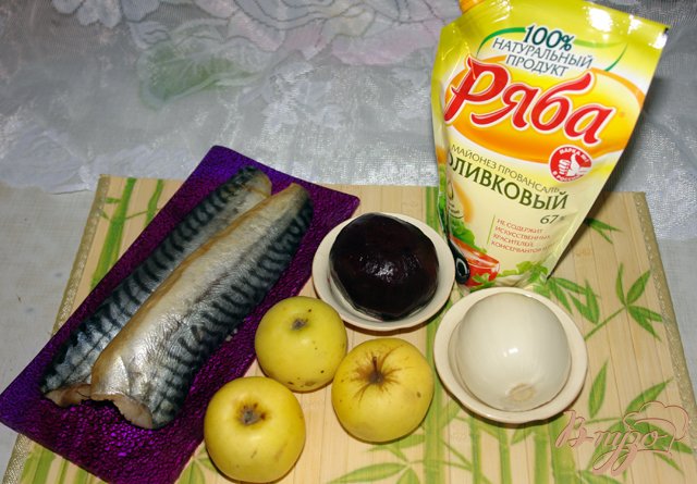 Салат "Скумбрия под шубой" Салат "Скумбрия под шубой"