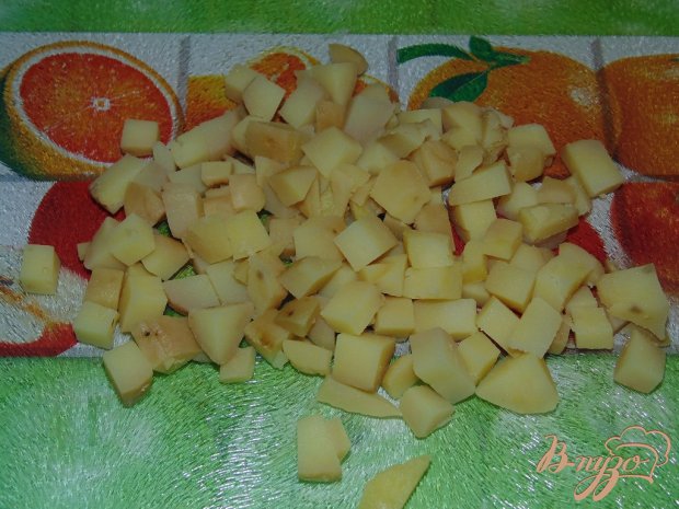 Салат из маринованной капусты и картофеля Салат из маринованной капусты и картофеля