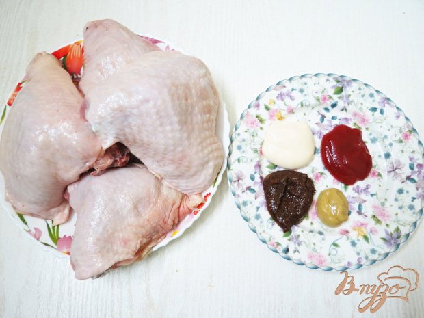 Куриные бёдрышки, острые, запеченные Куриные бёдрышки, острые, запеченные