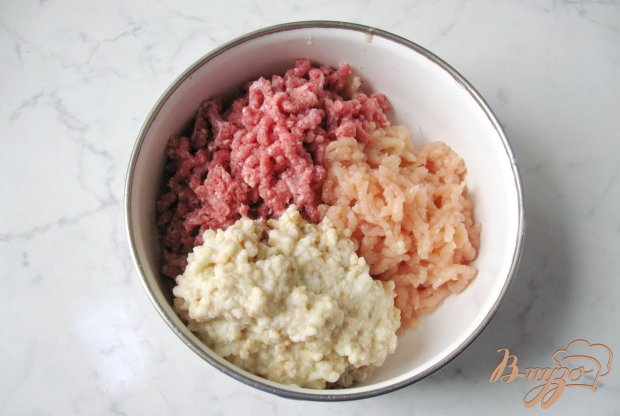 Картофельные гнезда с мясными тефтелями Картофельные гнезда с мясными тефтелями