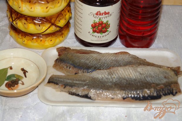 Рольмопсы с клюквенным соусом Рольмопсы с клюквенным соусом