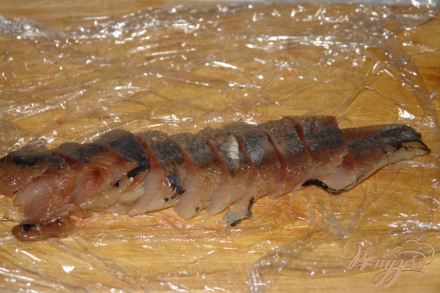 Рольмопсы с клюквенным соусом Рольмопсы с клюквенным соусом