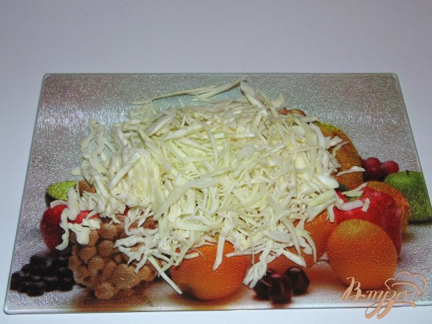 Капустный салат с куриным мясом Капустный салат с куриным мясом