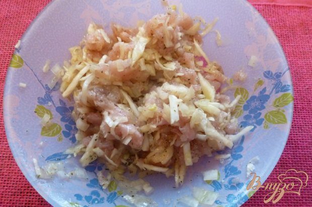 Пирог с капустой и индейкой Пирог с капустой и индейкой