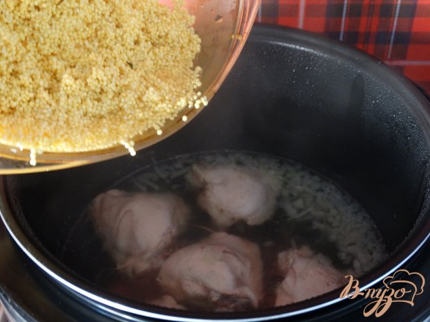 Курица с пшеном в мультиварке Курица с пшеном в мультиварке