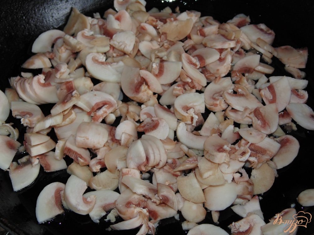 Картофельный салат с фасолью, шампиньонами и французской горчицей Картофельный салат с фасолью, шампиньонами и французской горчицей