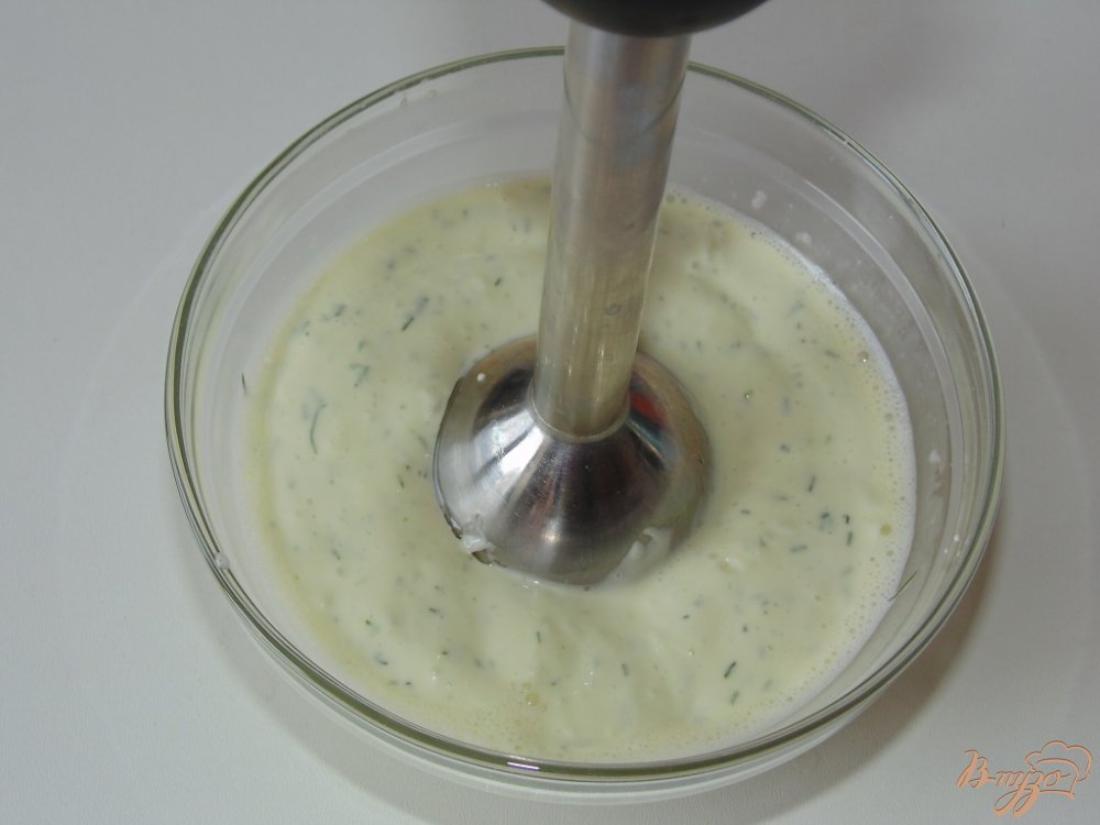 Соус с маринованным огурчиком и французской горчицей Соус с маринованным огурчиком и французской горчицей