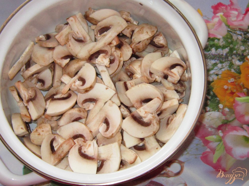 Картофель с грибами в горшочке Картофель с грибами в горшочке