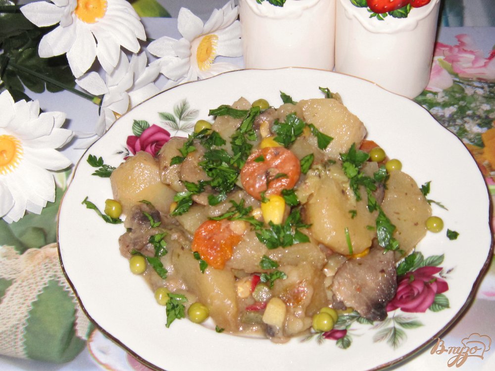 Овощи в горшочке Овощи в горшочке