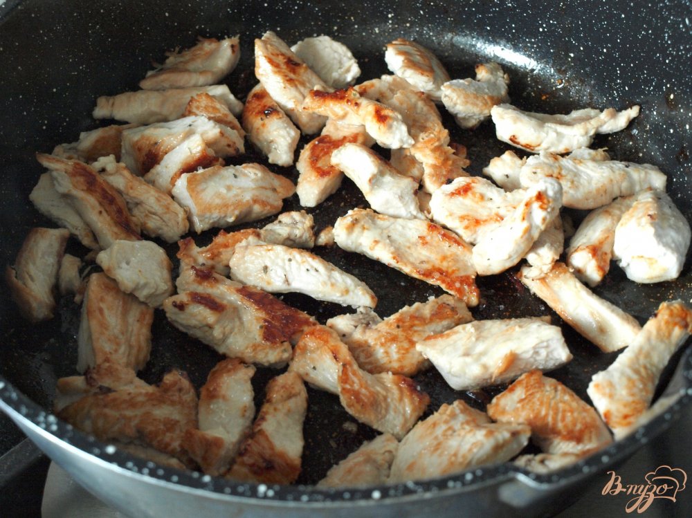Индейка тушёная с овощами Индейка тушёная с овощами