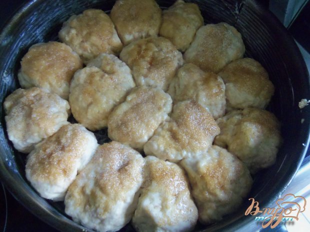 Яблочно-овсяные булочки с карамельной корочкой Яблочно-овсяные булочки с карамельной корочкой