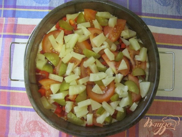 Постный закрытый пирог с овощами Постный закрытый пирог с овощами