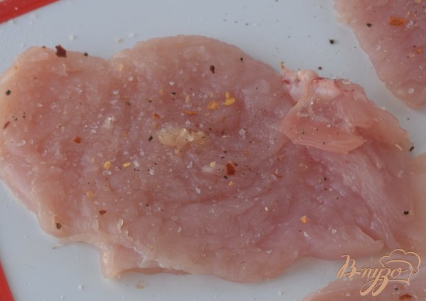 Куриное филе с ананасом и грибами Куриное филе с ананасом и грибами