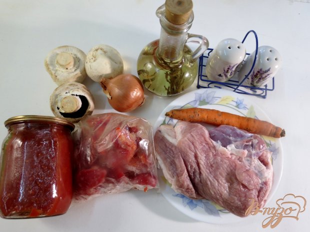 Гречка со свининой и овощами Гречка со свининой и овощами