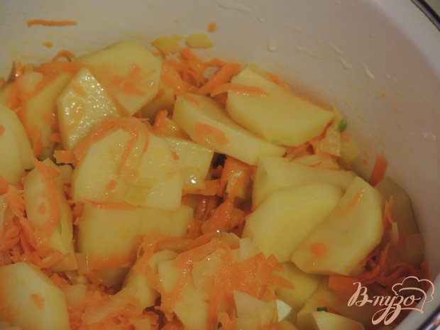 Сырный суп с овощами Сырный суп с овощами