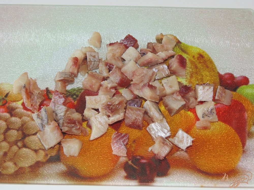 Картофельный салат с сельдью Картофельный салат с сельдью
